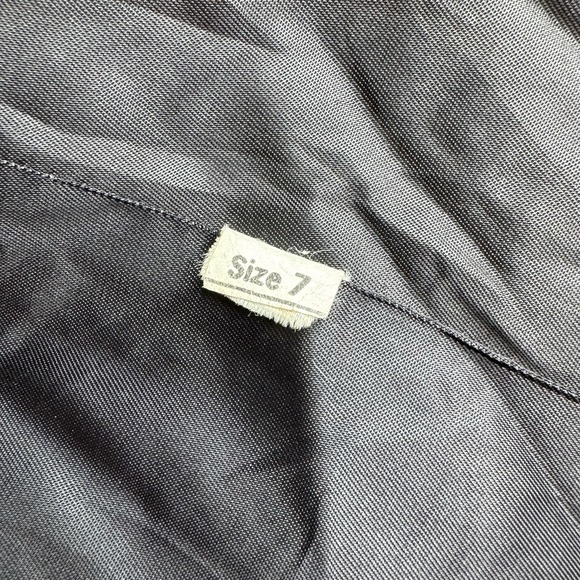 Vintage Jill Tweed Long Coat Women's Sz L Herringbone Wool Overcoat Made USA - Picture 11 of 16